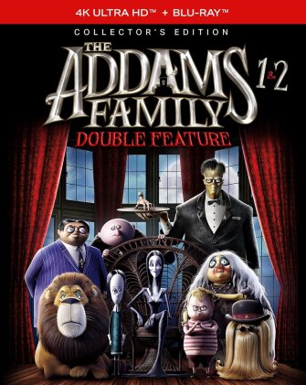 The Addams Family 1 & 2 - Double Feature (Collector's Edition, 2 4K Ultra HDs + 2 Blu-rays)