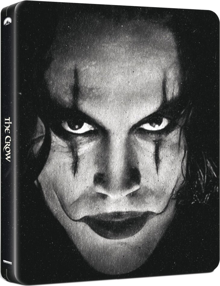 Il Corvo (1994) Black Cover, Edizione 30° Anniversario, Edizione Limitata, Steelbook, 4K Ultra HD + Blu-ray