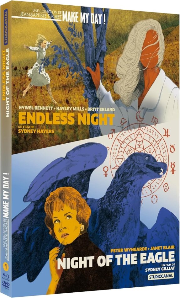 Night of the Eagle (1962) / Endless Night (1972) Make My Day! Collection, 2 Blu-ray + 2 DVD
