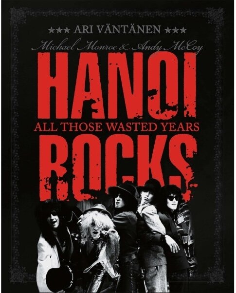 Hanoi Rocks - All Those Wasted Years Red Vinyl, 7" Single + Book