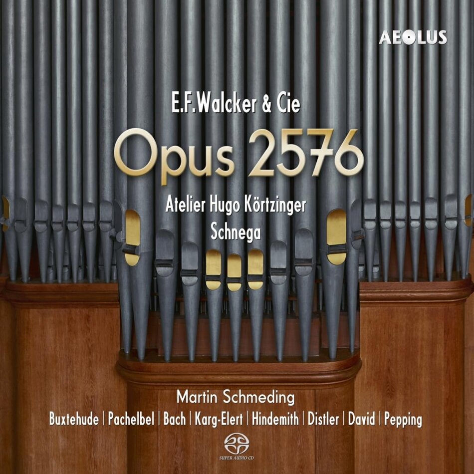 Dietrich Buxtehude (1637-1707), Johann Pachelbel (1653-1706), Johann Sebastian Bach (1685-1750), Sigfrid Karg-Elert (1877-1933), … - Opus 2576 2 Hybrid SACDs