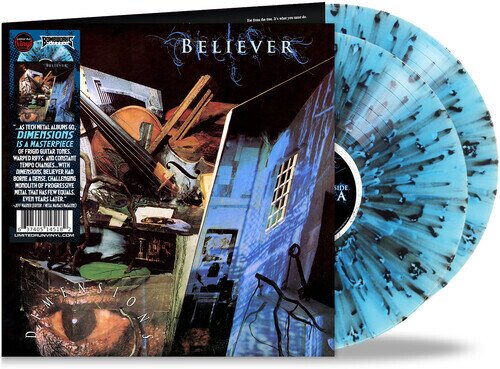 Believer - Dimensions 2024 Reissue, Bombworks Records, Gatefold, Limited Edition, Black/Blue Vinyl, 2 LPs