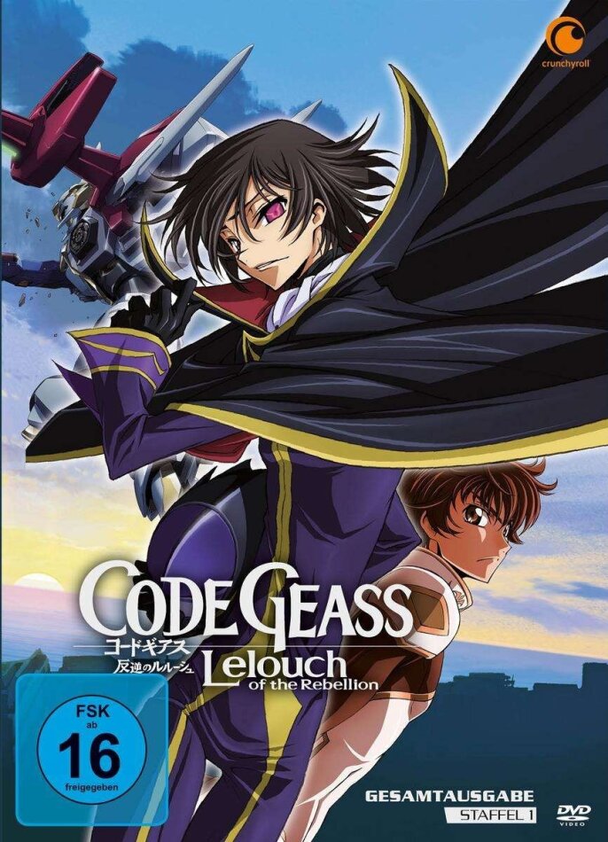 Code Geass: Lelouch of the Rebellion - Staffel 1 Gesamtausgabe, 4 DVDs