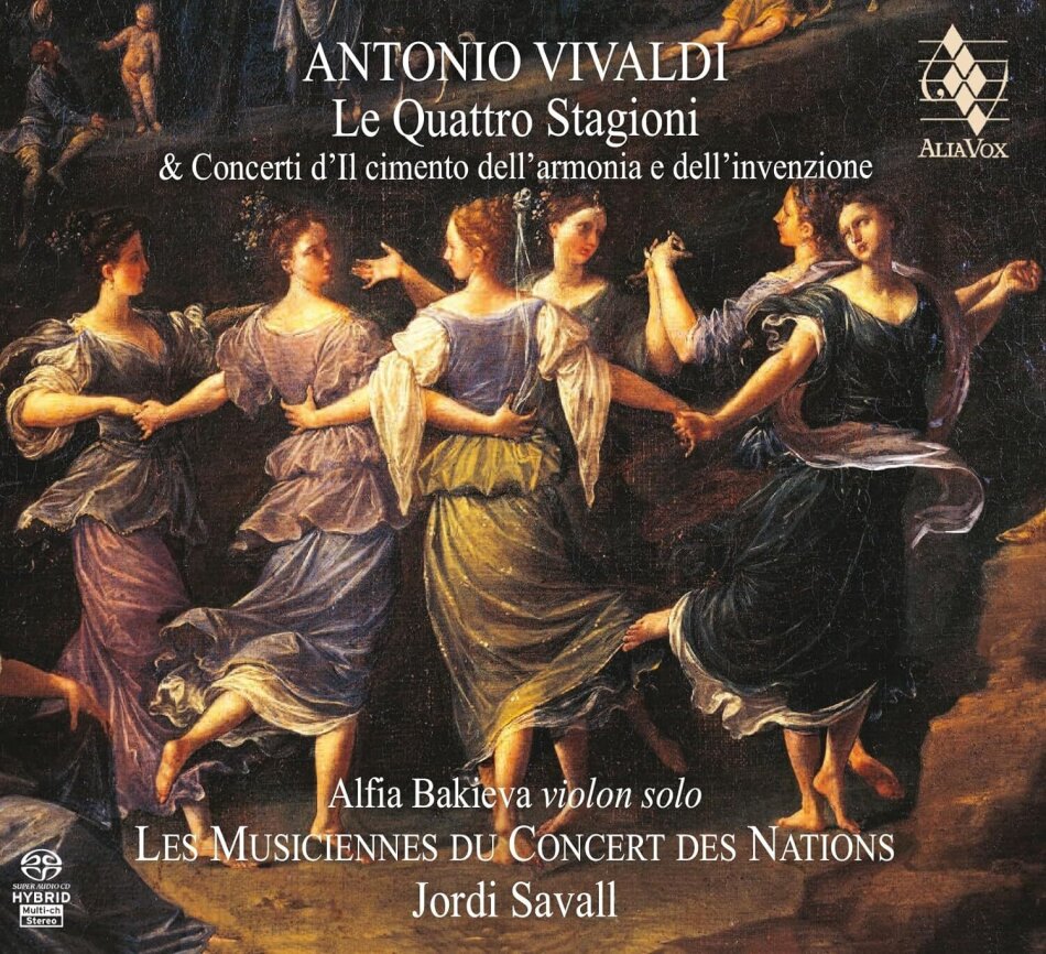 Antonio Vivaldi (1678-1741), Jordi Savall, Alfia Bakieva & Les Musiciennes Du Concert Des Nations - Le Quattro Stagioni 2 CDs