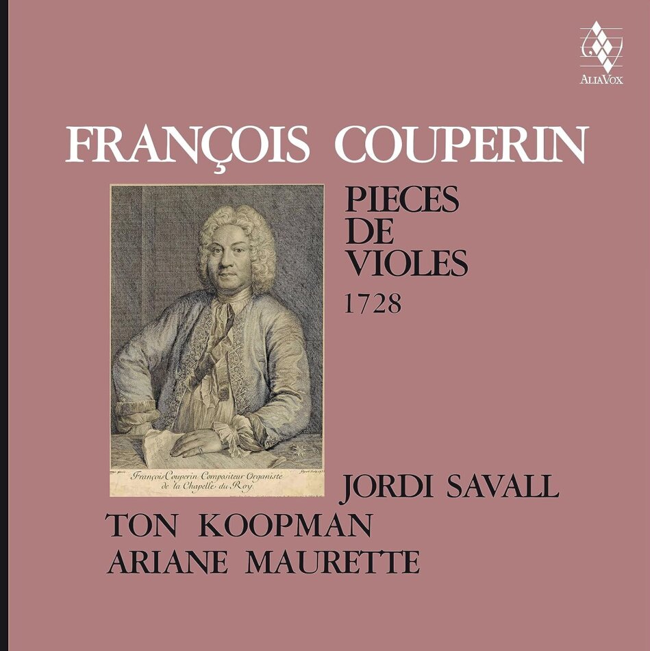 Jordi Savall, Ariane Maurette, François Couperin Le Grand (1668-1733) & Ton Koopman - Pieces De Violes - 1728 2024 Reissue, LP