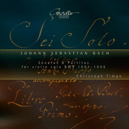 Johann Sebastian Bach (1685-1750) & Christoph Timpe - Sonatas & Partitas For Violin Solo, Bwv 1001-1006 (2 CDs)