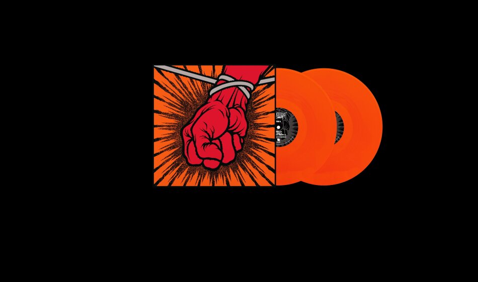 Metallica - St. Anger 2024 Reissue, Orange Red Vinyl, 2 LPs