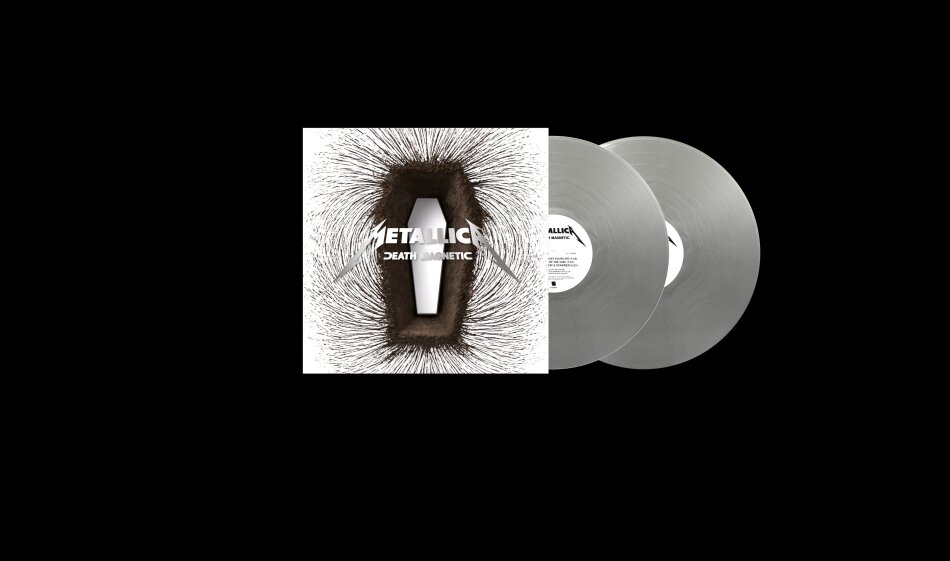 Metallica - Death Magnetic 2024 Reissue, Gatefold, Magnetic Silver Vinyl, 2 LP