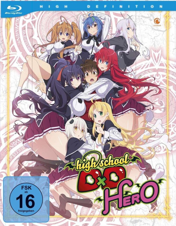 High School DxD Hero - Staffel 4 Gesamtausgabe, 4 Blu-rays