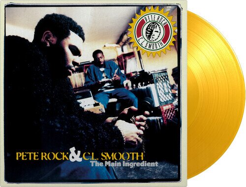 Pete Rock & CL Smooth - Main Ingredient 2024 Reissue, Music On Vinyl, Limited To 1500 Copies, Numbered, Translucent Yellow Vinyl, 2 LPs