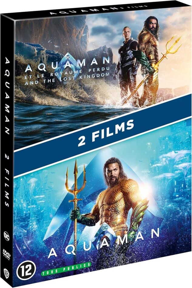 Aquaman (2008) / Aquaman et le Royaume perdu (2023) 2 DVDs