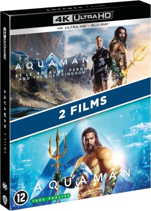 Aquaman (2008) / Aquaman et le Royaume perdu (2023) (2 4K Ultra HDs + 2 Blu-rays)
