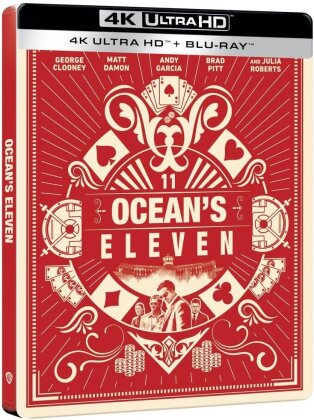 Ocean's Eleven (2001) (Édition Limitée, Steelbook, 4K Ultra HD + Blu-ray)