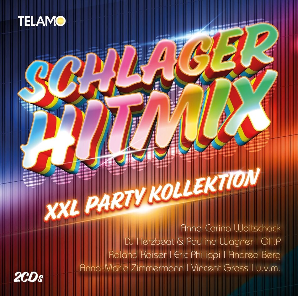 Schlager HITMIX: Die XXL Party Kollektion 2 CDs