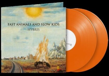 Fast Animals & Slow Kids - Hybris (2024 Reissue, ORange Vinyl, 2 LPs)