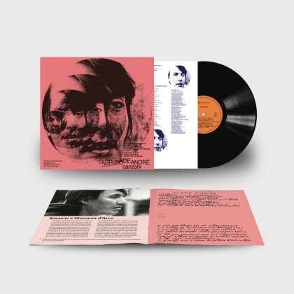 Fabrizio De Andr&eacute; - Canzoni (Nuovo Libretto Editoriale, Edizione Way Point, LP)
