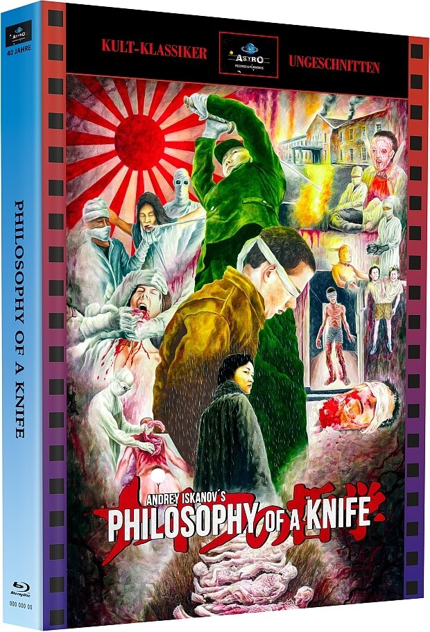 Philosophy of a Knife (2008) Cover A(stro), Cult Classic UNCUT, Limited Edition, Mediabook, 3 Blu-rays