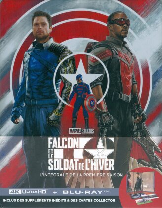 Falcon et le soldat de l'hiver - Saison 1 (&Eacute;dition Collector Limit&eacute;e, Steelbook, 2 4K Ultra HDs + 2 Blu-ray)