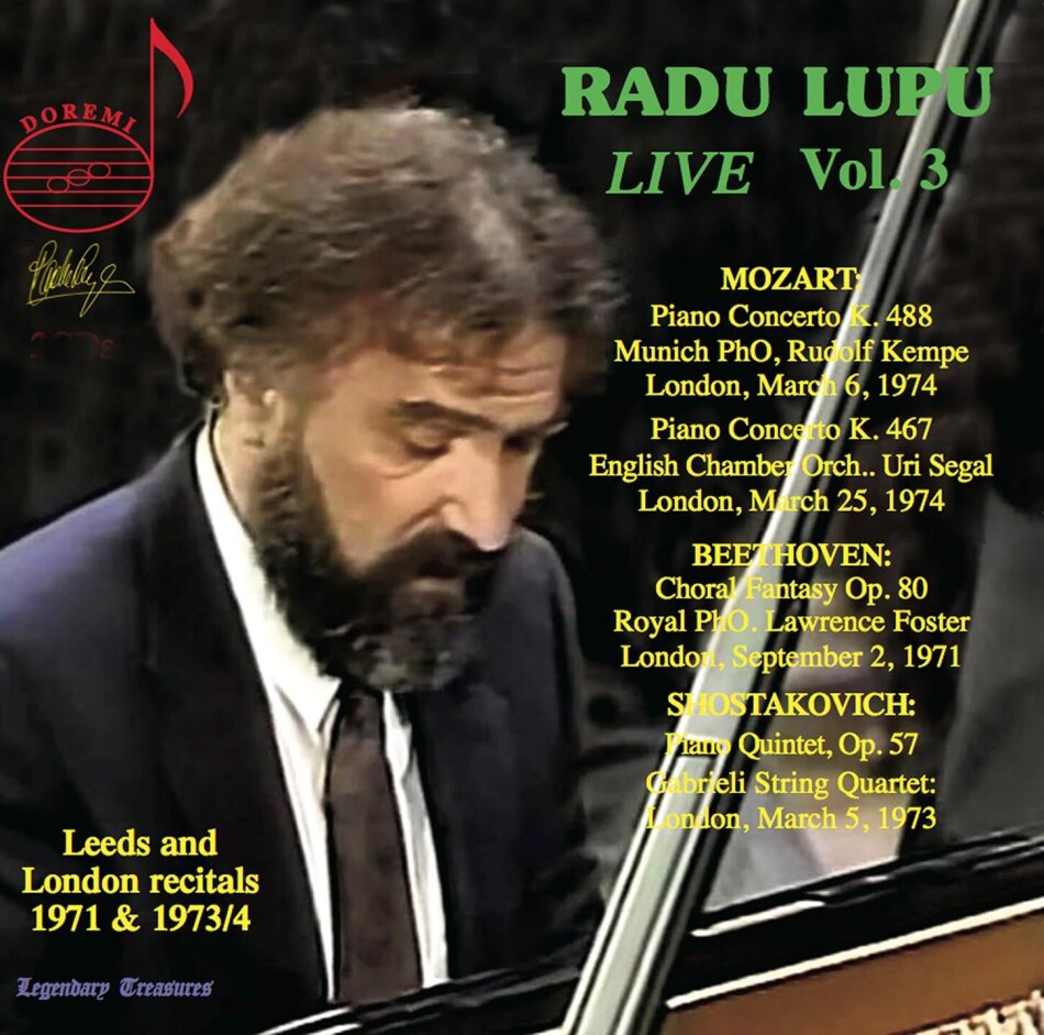Radu Lupu - Radu Lupu Live, Vol. 3 2 CDs