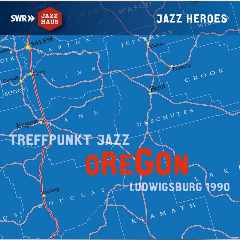 Oregon, Gurtu, McCandless & Towner - Oregon - Treffpunkt Jazz, Ludwigsburg 1990 2 CDs