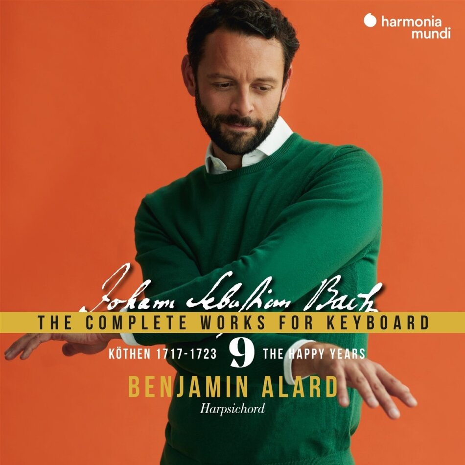 Johann Sebastian Bach (1685-1750) & Benjamin Alard - The Complete Works For Keyboard Vol. 9 - Köthen 1717-1723 - The Happy Years 2 CD