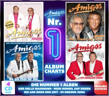 Amigos - Die Nummer 1 Alben (4 CDs)