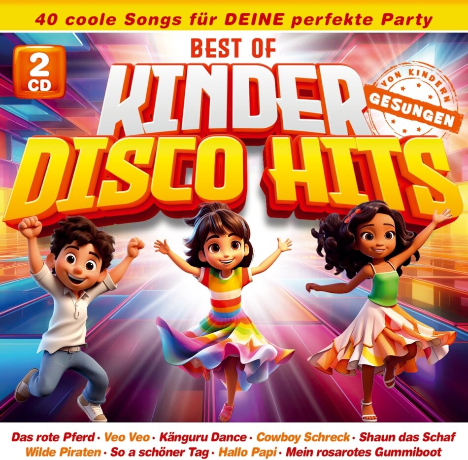 Best of Kinder Disco Hits - 40 coole Songs 2 CDs