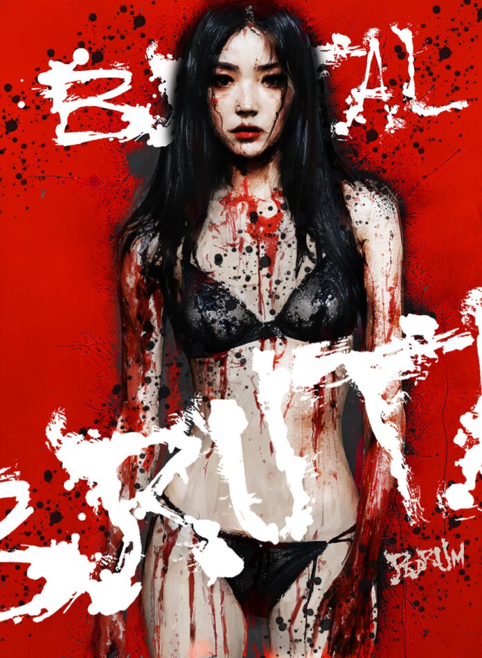 Brutal (2017) Cover A, Limited Edition, Mediabook, Uncut, Blu-ray + DVD + Book