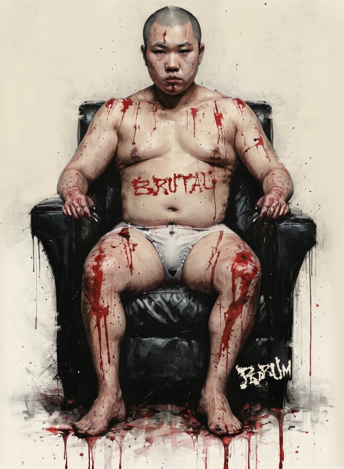 Brutal (2017) Cover C, Limited Edition, Mediabook, Uncut, Blu-ray + DVD