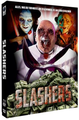 Slashers (2001) (Cover C, Limited Edition, Mediabook, Blu-ray + DVD)