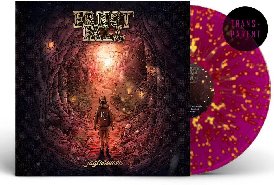 Ernstfall - Tagträumer Transparent Violet / Yellow Splatter, LP