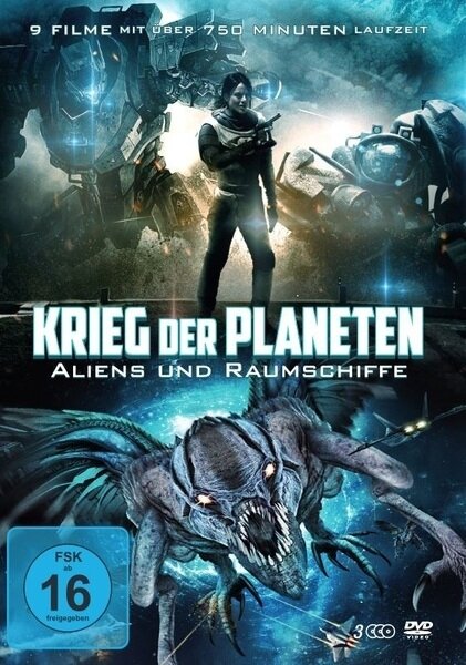 Krieg der Planeten - Aliens und Raumschiffe - 9 Filme 3 DVDs