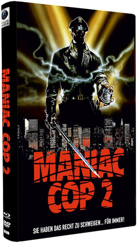Maniac Cop 2 (1990) Hartbox, Cover B, Limited Edition, 4K Ultra HD + Blu-ray