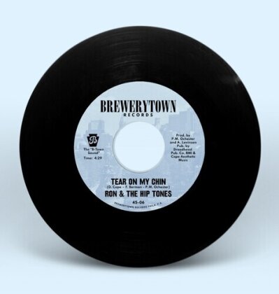Ron & The Hip Tones - Tear On My Chin B/W People (Feat. Ursula Rucker) (7" Single)