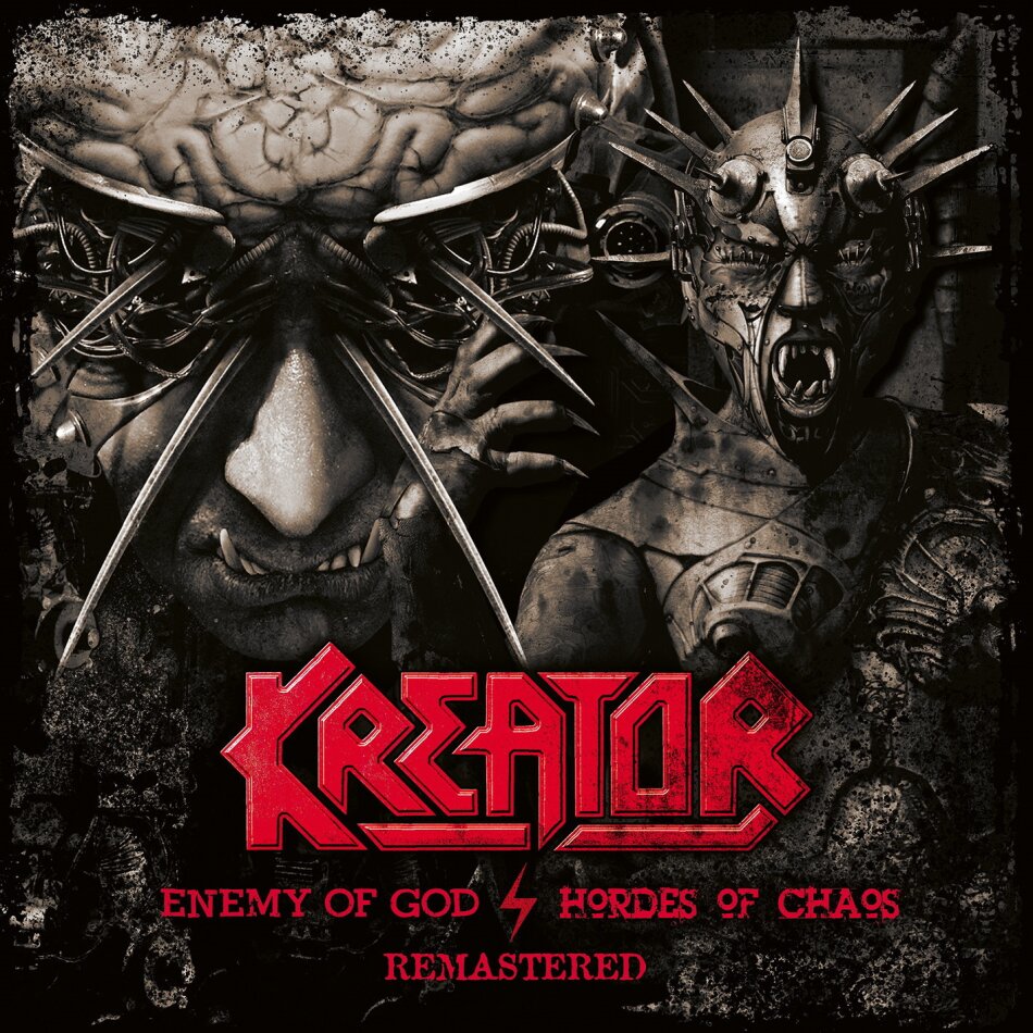 Kreator - Enemy Of God/Hordes Of Chaos Boxset, Colored, 3 LPs + 4 CDs