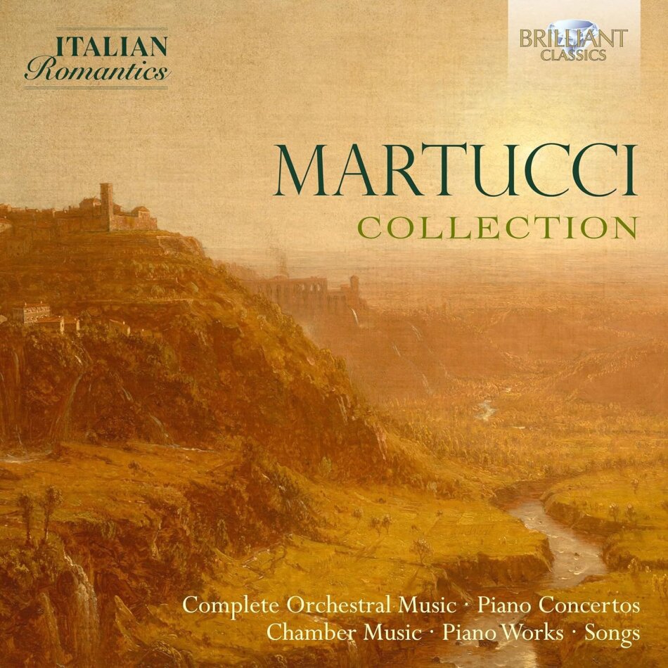 Giuseppe Martucci (1856-1909), Francesco La Vecchia & Orchestra Sinfonica di Roma - Martucci Collection 10 CDs