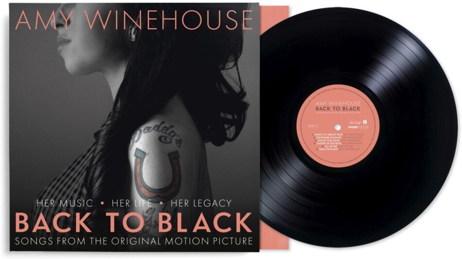Amy Winehouse - BACK TO BLACK: SONGS FROM THE ORIGINAL MOTION PICTURE - OST LP