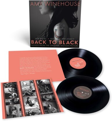 Amy Winehouse - BACK TO BLACK: SONGS FROM THE ORIGINAL MOTION PICTURE - OST (Deluxe Edition, 2 LPs)