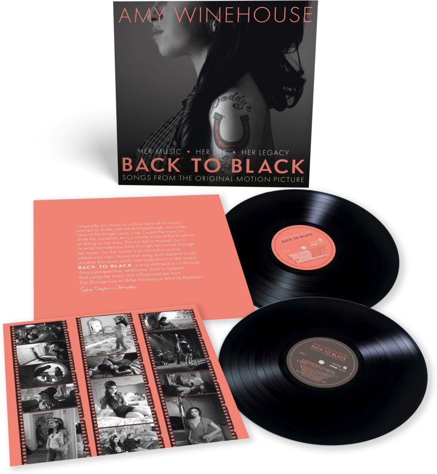 Amy Winehouse - BACK TO BLACK: SONGS FROM THE ORIGINAL MOTION PICTURE - OST Deluxe Edition, 2 LPs