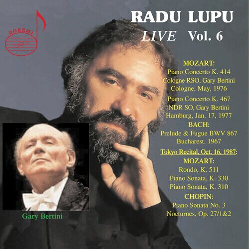 Johann Sebastian Bach (1685-1750), Frédéric Chopin (1810-1849), Wolfgang Amadeus Mozart (1756-1791) & Radu Lupu - Radu Lupu Live, Vol. 6 2 CDs