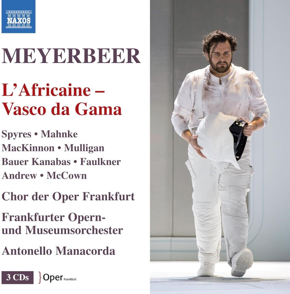 Giacomo Meyerbeer (1791-1864), Antonello Manacorda, Claudia Mahnke & Michael Spyres - L Africane (Vasco Da Gama) 2 CDs