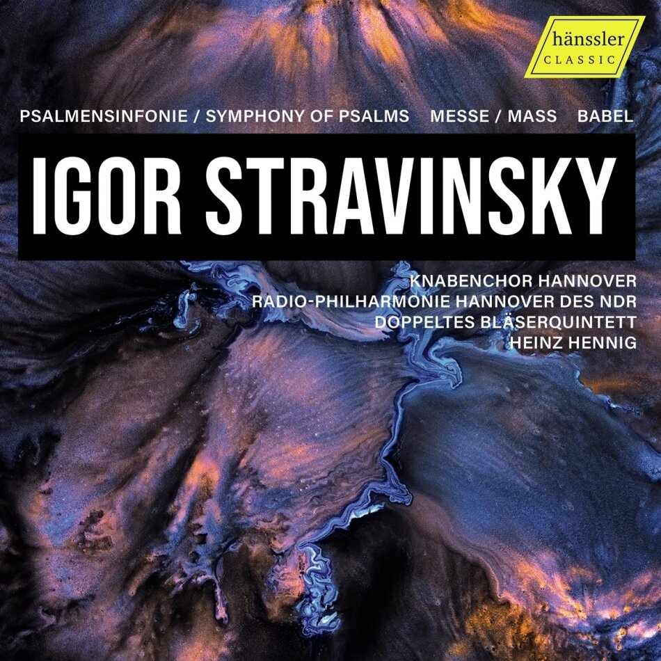 Igor Strawinsky (1882-1971), Heinz Hennig, Radio-Philharmonie Hannover des NDR & Knabenchor Hannover - Psalmensinfonie Symphony Of Psalms Messe
