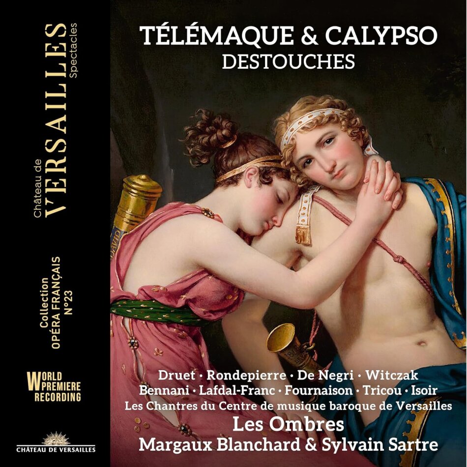 Margaux Blanchard, Sylvain Sartre, Les Ombres & André Cardinal Destouches (1672-1749) - Telemaque & Calypso 2 CDs