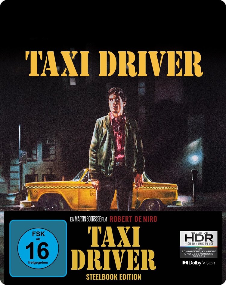 Taxi Driver (1976) Édition Limitée, Steelbook, 4K Ultra HD + Blu-ray