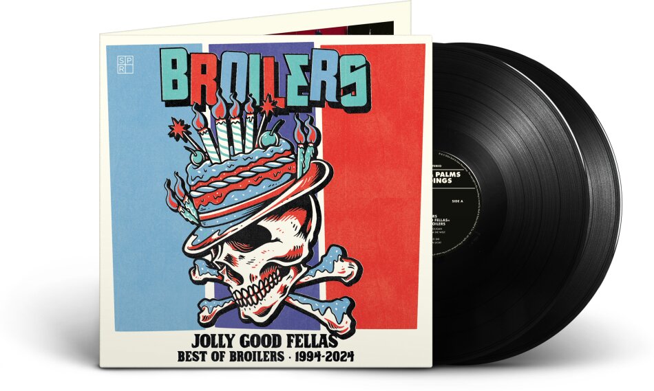 Broilers - Jolly Good Fellas-Best of Broilers 1994-2024 Black Vinyl, Gatefold, 2 LPs