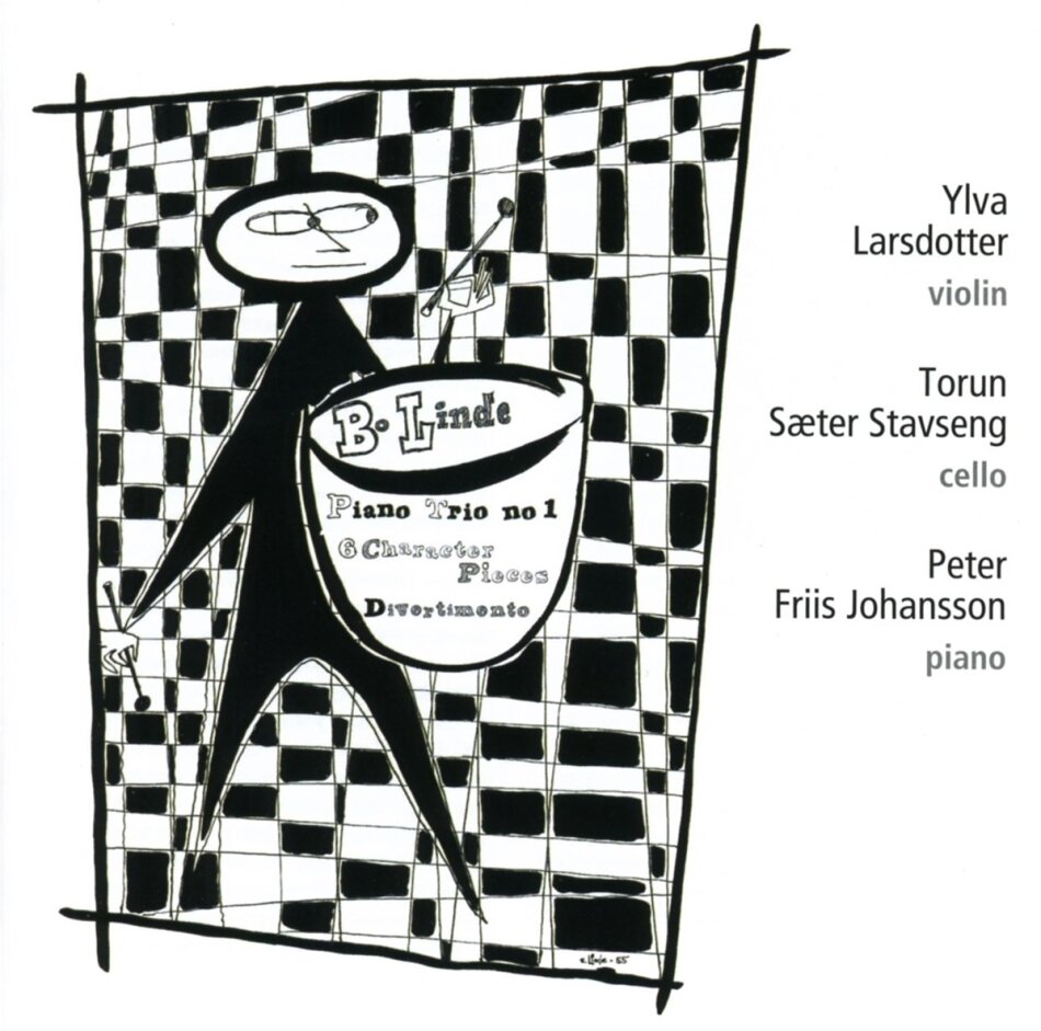 Johansson, Larsdotter & Bo Linde (1933-1970) - Piano Trio No. 1 Six Character Pieces Divertimento