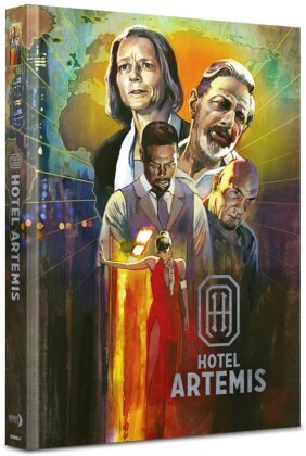 Hotel Artemis (2018) (Cover B, Limited Edition, Mediabook, 4K Ultra HD + Blu-ray)