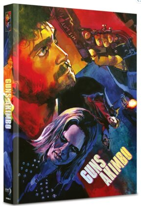 Guns Akimbo (2019) (Cover B, Limited Edition, Mediabook, Blu-ray + DVD)