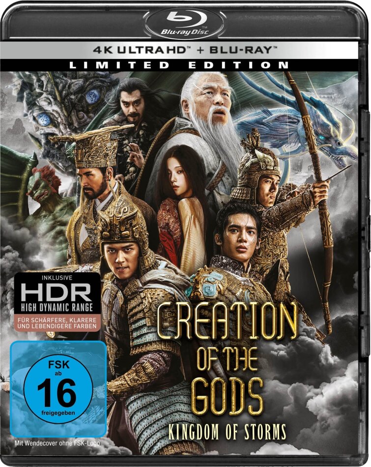 Creation of the Gods - Kingdom of Storms (2023) Limited Edition, 4K Ultra HD + Blu-ray