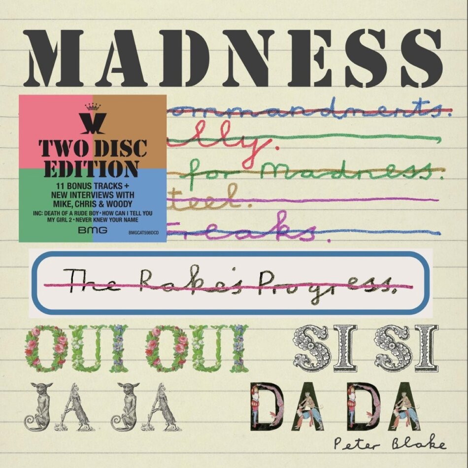Madness - Oui Oui, Si 2024 Reissue, Édition Spéciale, 2 CD
